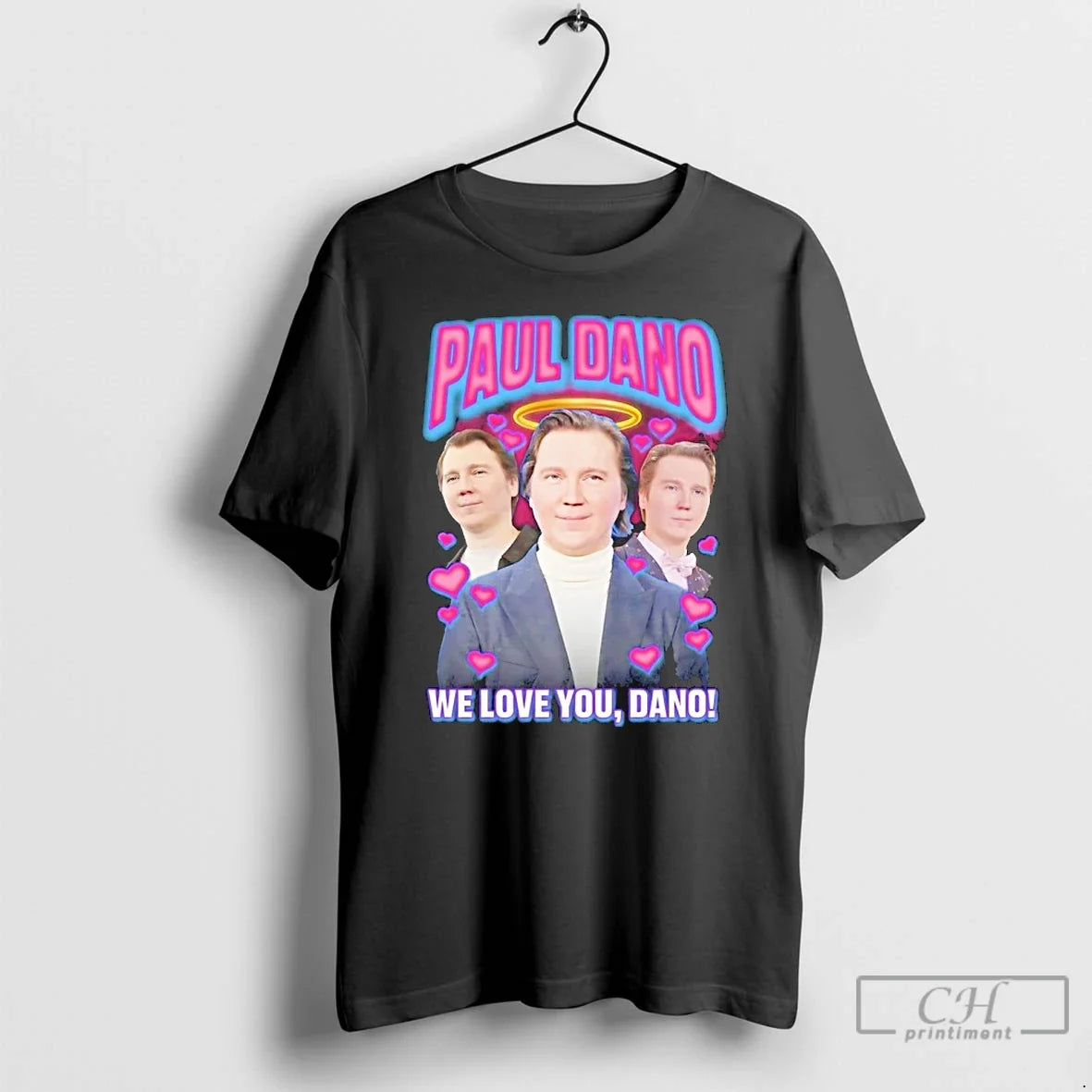 Classic Paul Dano We Love You Dano 90s Bootleg T-Shirts