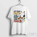 Classic Peanuts Cross Let Your Faith Be Bigger Than Your Fears T-Shirts