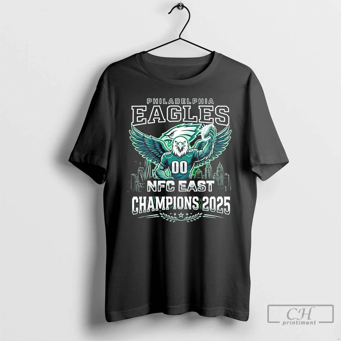 Classic Philadelphia Division Champions 2025 Birds Mascot T-Shirts