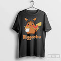Classic Pikachi X Nigga Niggachu Eat Fried Chicken Drumsticks Watermelon T-Shirts