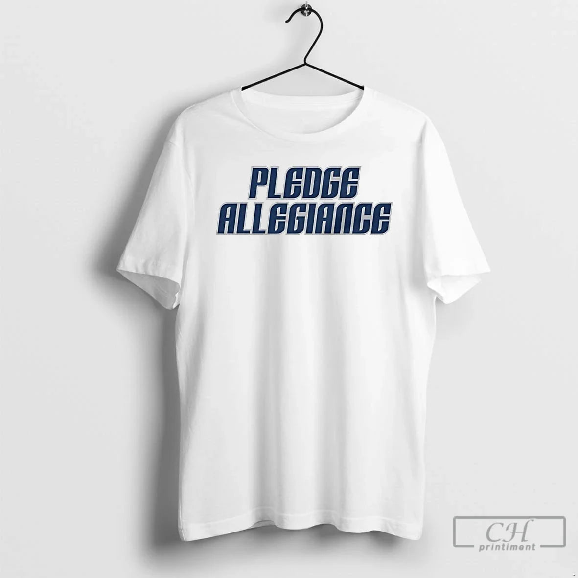 Classic Pledge Allegiance Flagg Dallas Mavericks T-Shirts