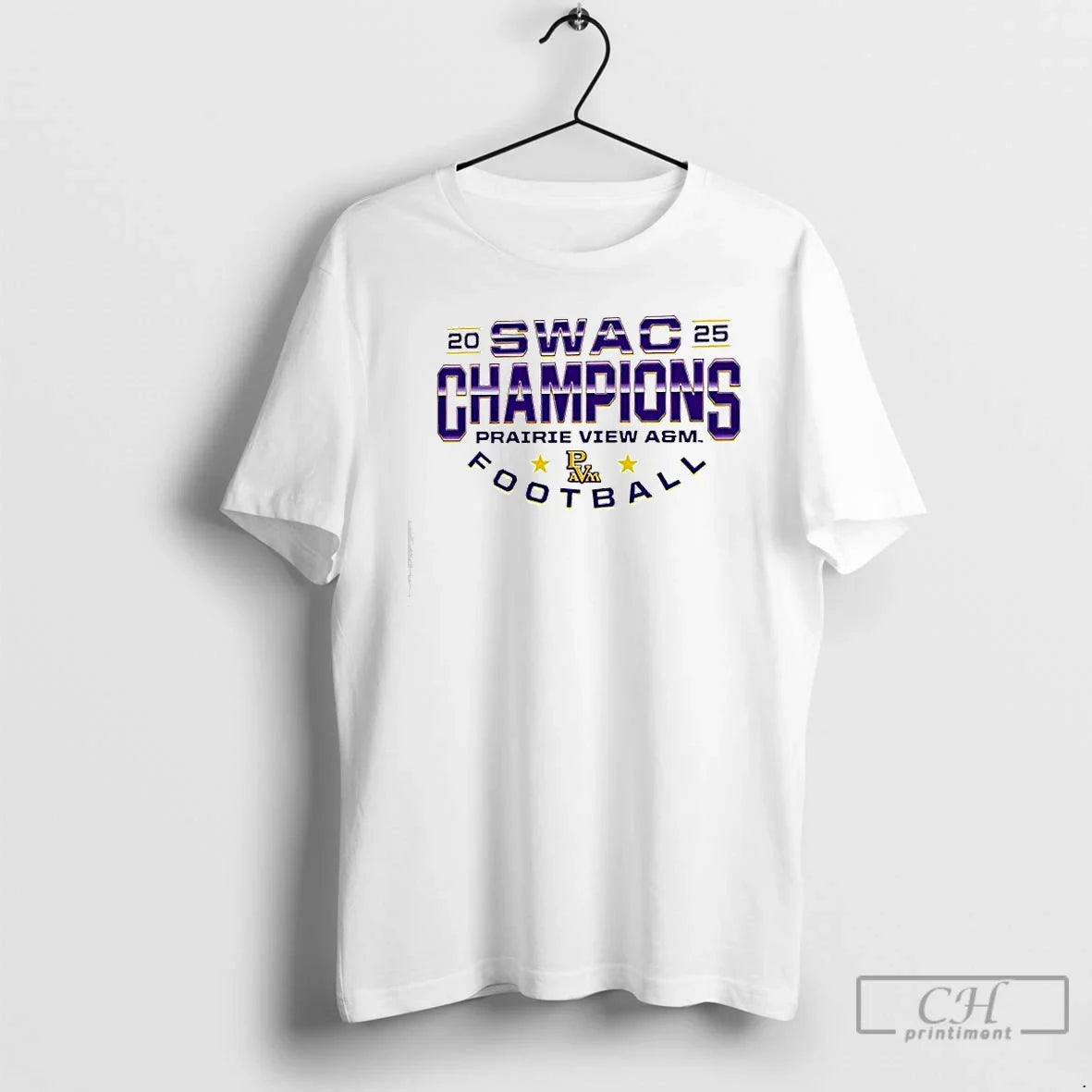 Classic Prairie View Am Panthers 2025 Swac Champions T-Shirts