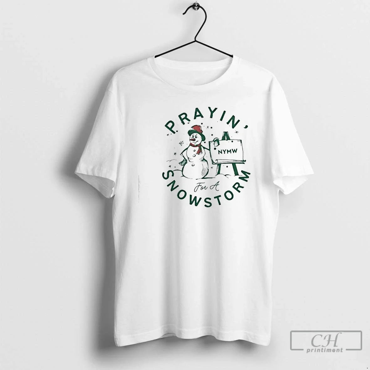 Classic Prayin Snow Nymw Snowstorm T-Shirts