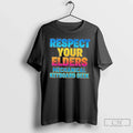 Classic Respect Your Elders Mechanical Keyboard Geek Funny T-Shirts