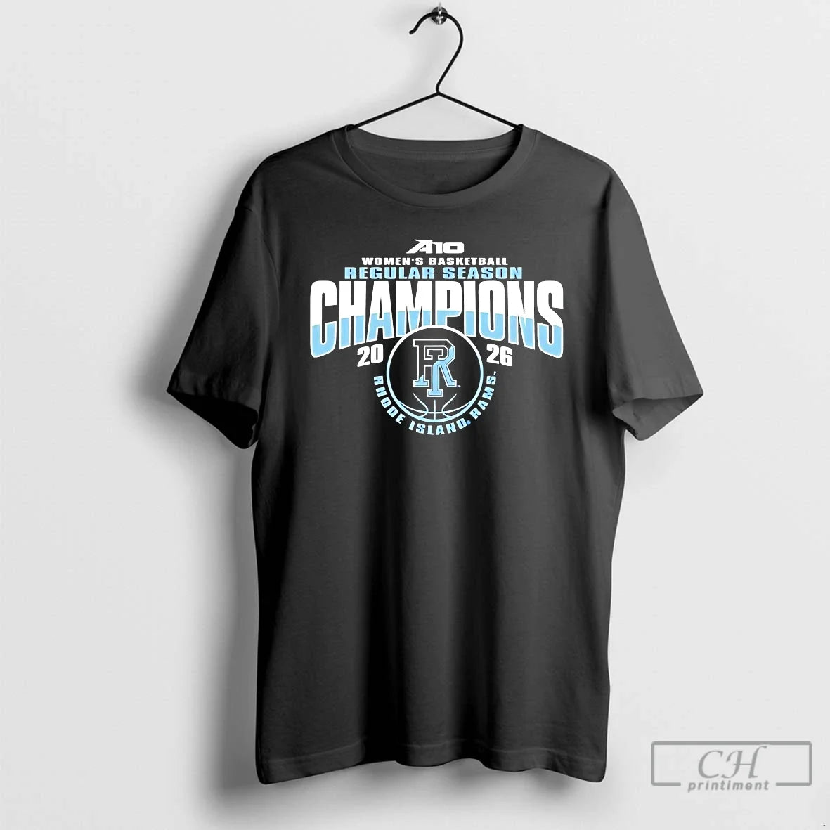 Classic Rhode Island Rams A10 Womens Basketball Regular Season Champions 2026