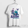 Classic Ryan Kalkbrenner Charlotte Hornets Retro Signature