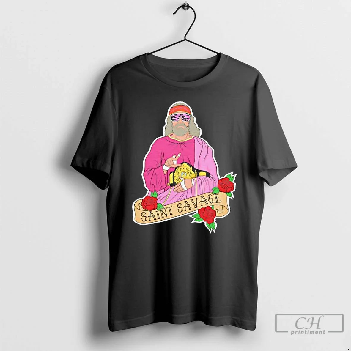 Classic Saint Savage Rose T-Shirts