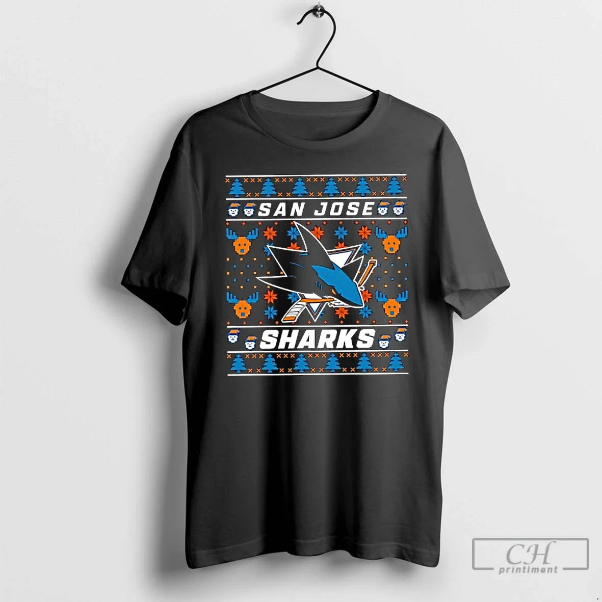 Classic San Jose Sharks 2025 Ugly T-Shirts