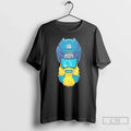 Classic San Jose Sharks Jumbo Hall Fame Beard Logo T-Shirts
