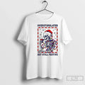 Classic Santa Lights Skeleton Overstimulated But Still Festive T-Shirts