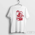 Classic Santa Claus Climbs House Through Chimney Merry T-Shirts