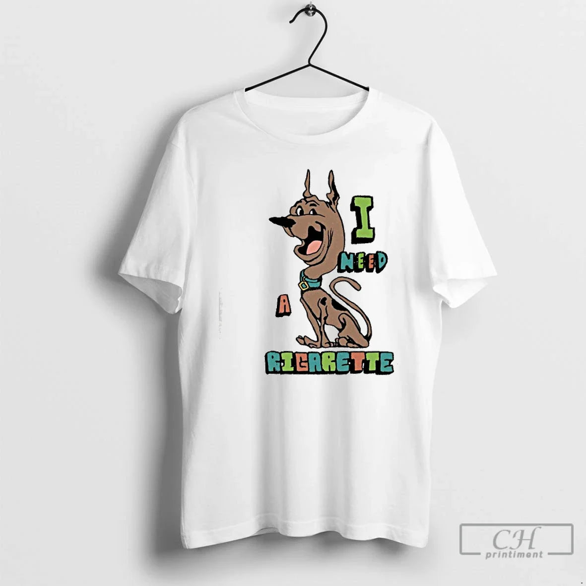 Classic Scooby Doo I Need Cigarette T-Shirts
