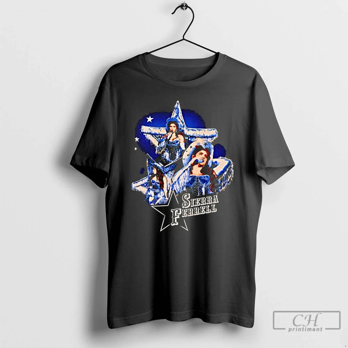Classic Sierra Ferrell Pose Star Photo T-Shirts