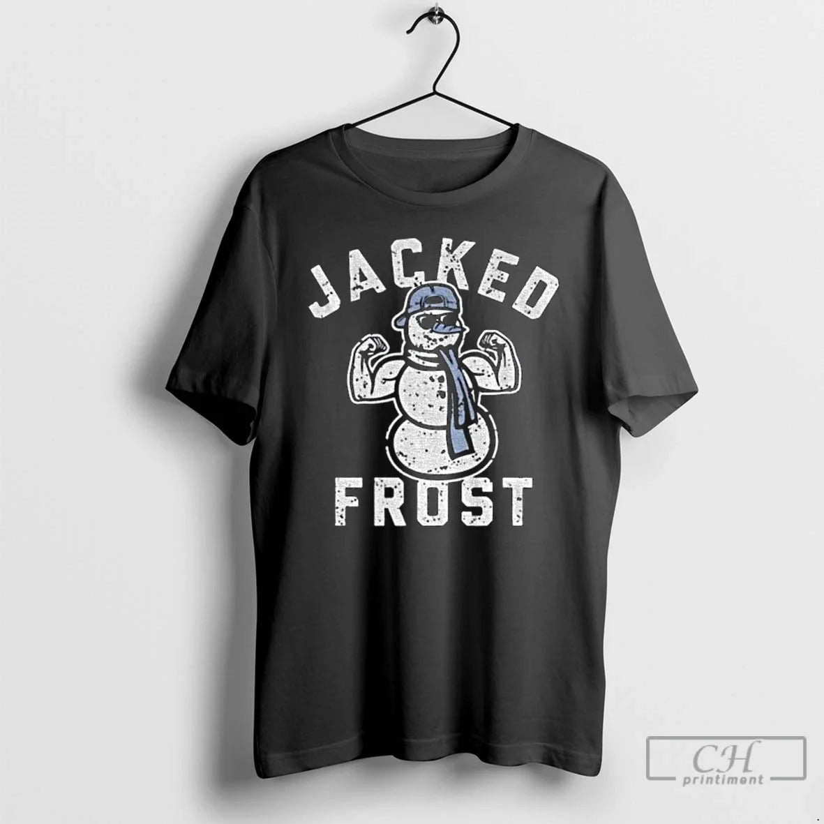 Classic Snowman Strong Jacked Frost T-Shirts