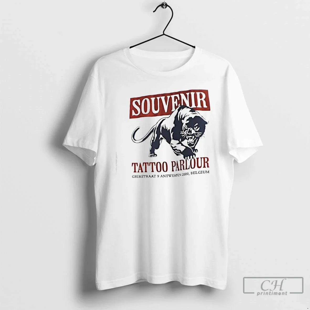 Classic Souvenir Tattoo Parlour Gierstraat 9 Antwerp Belgium T-Shirts