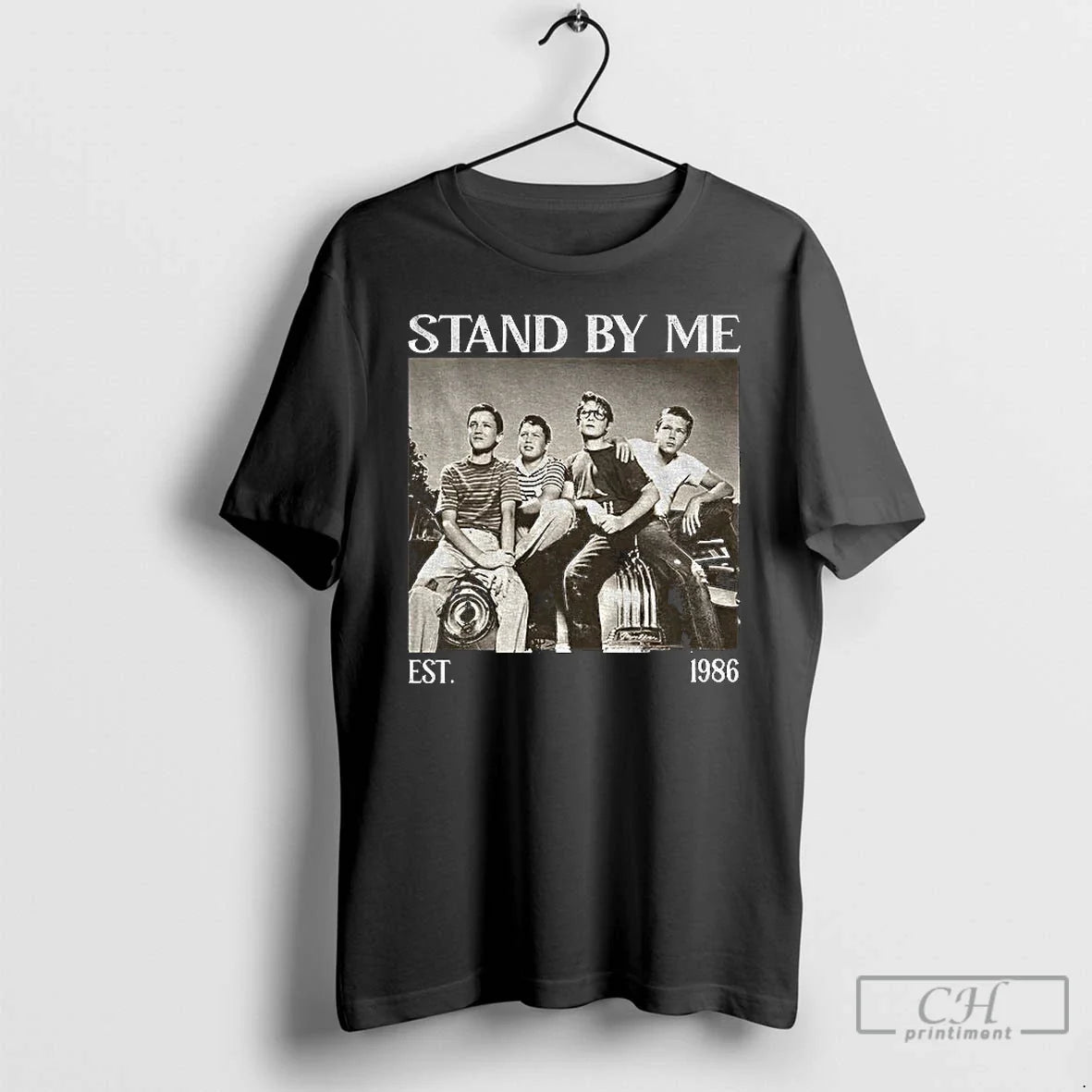 Classic Stand Me Movie Rob Reiner Film Est 1986 Vintage T-Shirts