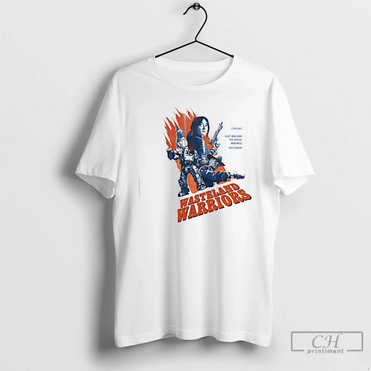 Classic Starring Lucy Maclean Ghoul Maximus Cx 404 Fallout Wasteland Warriors T-Shirts