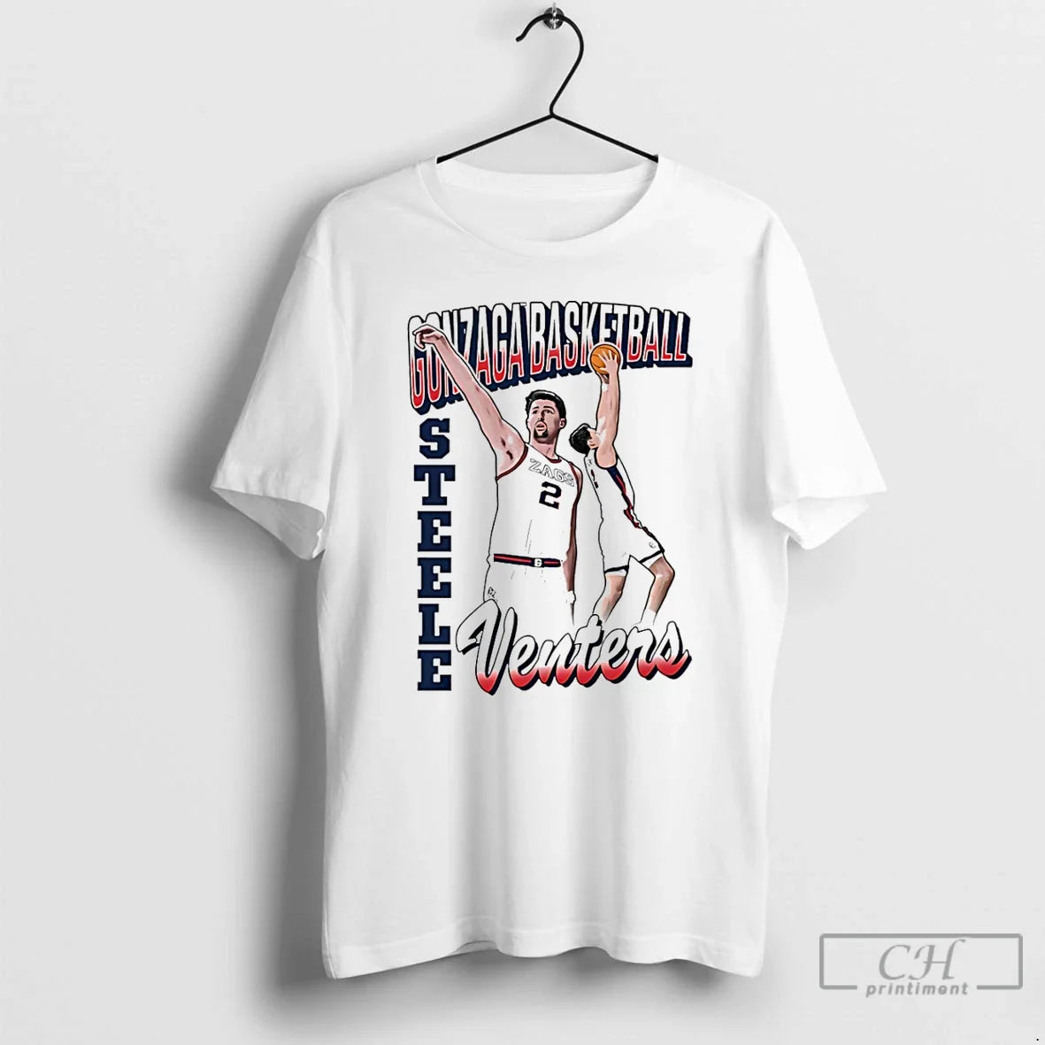 Classic Steele Venters West Coast Conference Cartoon T-Shirts