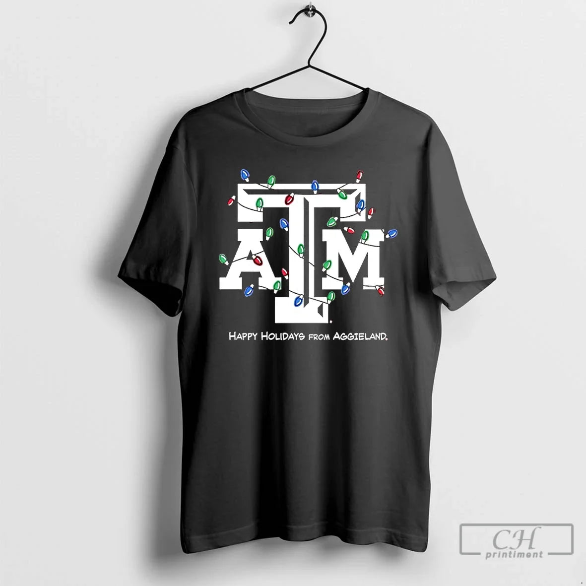 Classic Texas Am Happy Holidays Aggieland 2025 T-Shirts