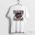 Classic Texas Tech Red Raiders Football 2025 Big 12 Cfp Champions T-Shirts