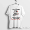 Classic Dawgs Georgia Whos That Coming Down Track Mean Machine Red T-Shirts