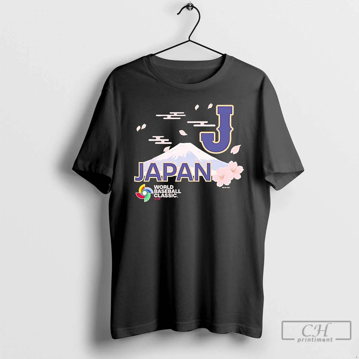 Classic Japan 2025 World Baseball Classic Scarlet T-Shirts