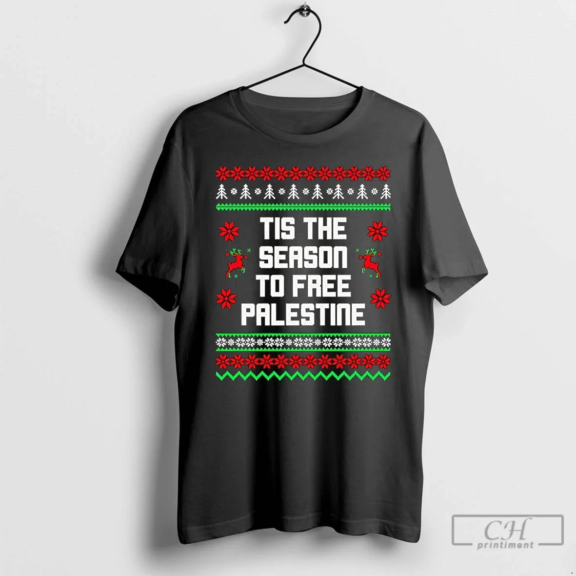 Classic Tis Season Free Palestine Ugly T-Shirts