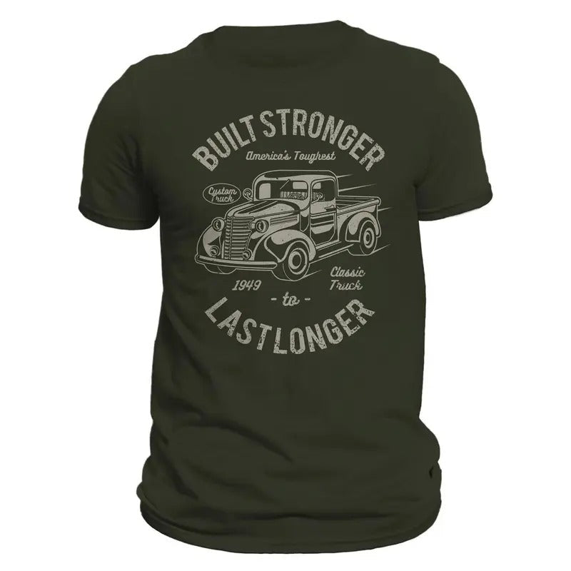 Classic Truck 1949 Built Stronger Last Longer T-Shirts