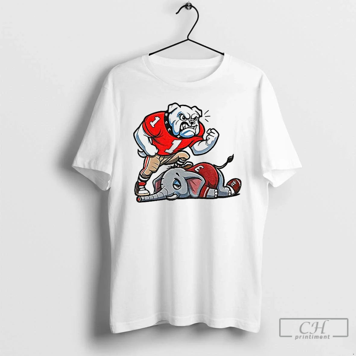 Classic Uga Bulldogs Vs Alabama Rivalry Georgia Beats Bama Sec Champions T-Shirts