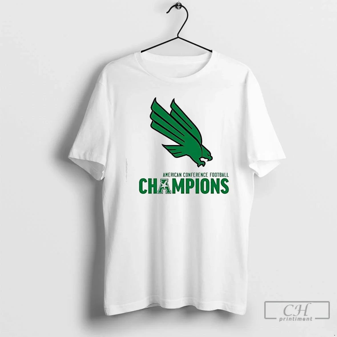 Classic Unt Football 2025 Amercan Conference Champions T-Shirts