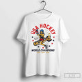 Classic Usa Hockey Womens Olympic World Champions 3 Time 98 18 26 T Shirts Sweater