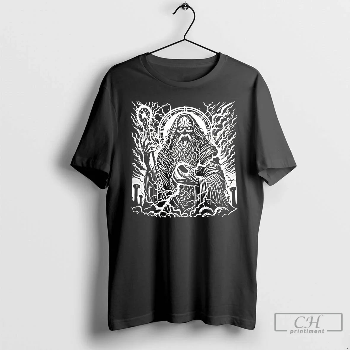 Classic Zeus Thunderer Mythic Storm T-Shirts