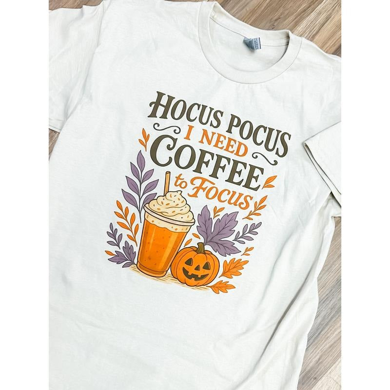 Coffee Focus Top T-Shirts