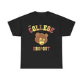 "College Dropout" Inspired Menswear Retro Shirt Top Vintage Comfy Classic Cotton Casual T-Shirts