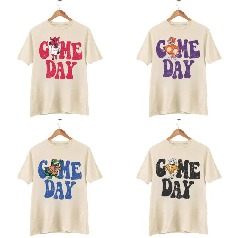 College Mascot Game Day Man Woman T-Shirts