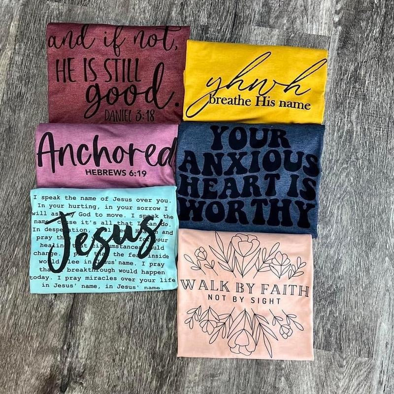 Colorful Christian T-Shirts