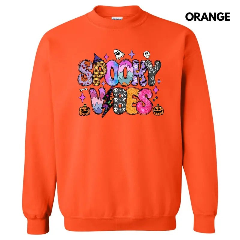Colorful Spooky 'NLB' T-Shirts