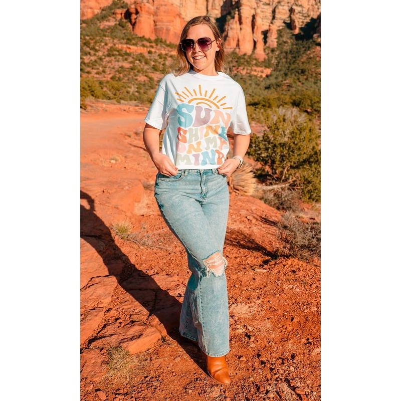 Colorful Sunshine My Mind T-Shirts