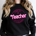 Come Teacher Let'S Go Learn Teacher'S Day Teacher Appreciation Back School Matching Teachers Long Sleeve Pink Teachers T-Shirts