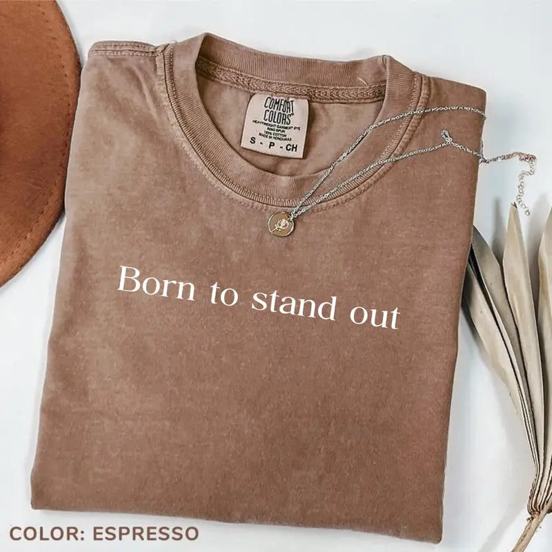 Comfort Color Born Stand Out Back School Shirt Elementary Team Teacher Teacher Appreciation T-Shirts