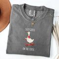 Comfort Colors Silly Goose Loose Funny Silly Goose Meme Sarcastic Best Friend Funny Gag Sarcasm T-Shirts
