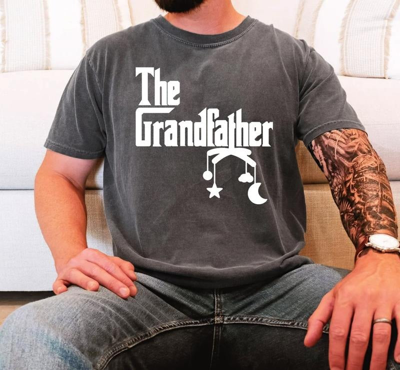 Comfort Colors Grandfather Shirt Grandfather Cool Grandpa Shirt Grandpa T-Shirts