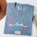 Comfort Colors USA 4th July Patriotic Fourth July American July 4th America T-Shirts