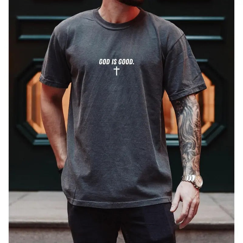 Comfort Colors God Is Good Christian Shirt Positive Shirt Shirt T-Shirts