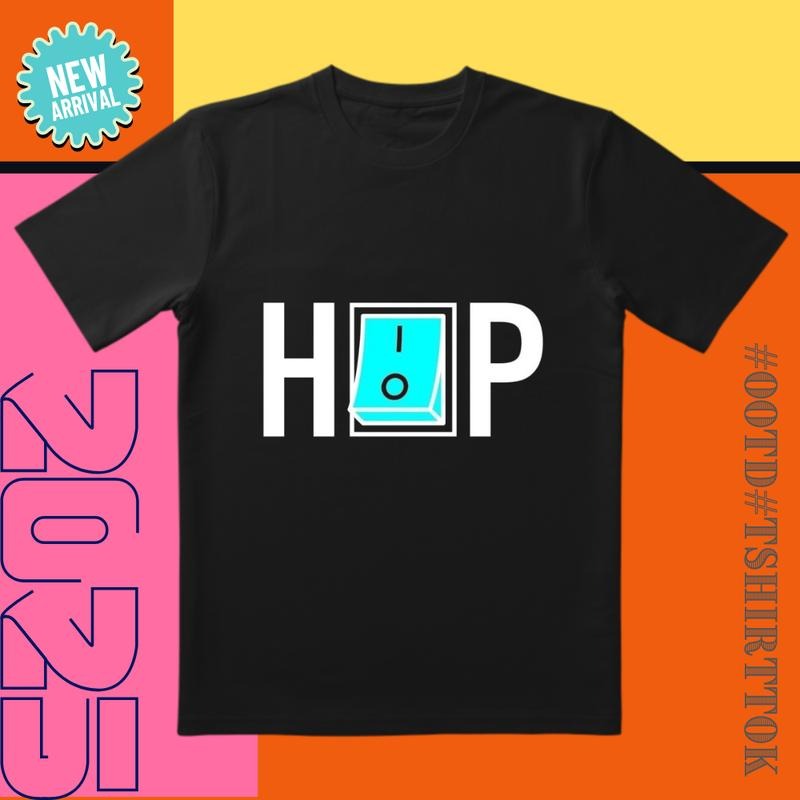 HP Minimalist Black 'Modern Minimalist' Trendsetters Daily Concert T-Shirts
