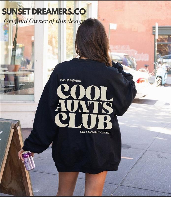 Cool Aunts Club Aunt Cool Aunt Cool Aunts Club Promoted Aunt Cool Aunt Shirt Aunt Future Aunt Cool Latarshia Grant Cotton Womenswear T-Shirts