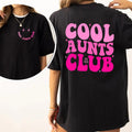 Cool Aunts Club Pure Cotton Casual Street Crew Neck Short Sleeve Tops Perfect T-Shirts