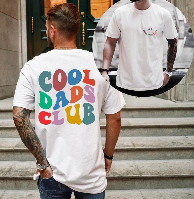 Cool Dads Club Shirt Cool Dad Funny Dad Shirt Cool Dad Dad Dad T-Shirts