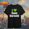 Cooper Kupp I Heart Sam Darnold T-Shirt