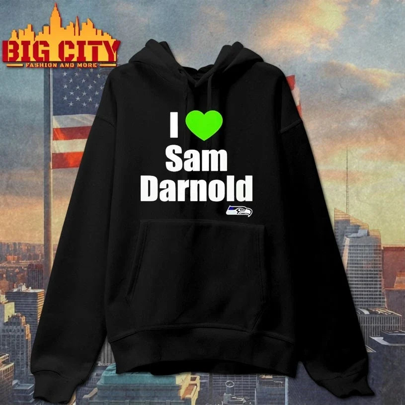 Cooper Kupp I Love Sam Darnold Seahawks T-Shirt